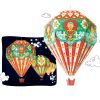 Big Hot Air Balloon Paper Lamp Shade: Red Design - DIY Paper Craft for Home Decoration