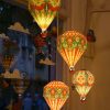 Big Hot Air Balloon Paper Lamp Shade: Red Design - DIY Paper Craft for Home Decoration