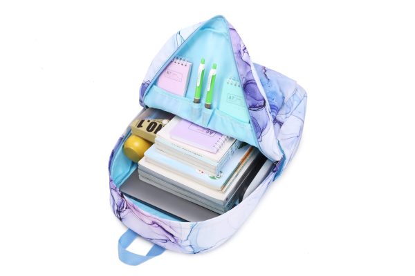 Blue Marble School Bag Set
