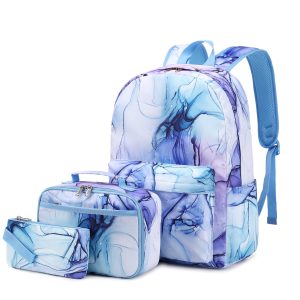 Blue Marble School Bag Set