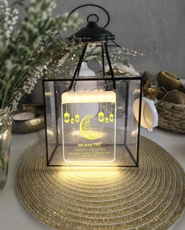 Breaking-Fast-Dua-Lantern-LED-Light-Gift-Hamper Breaking Fast Dua Lantern LED Light Gift Hamper