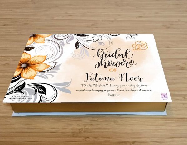 Bridal Shower Personalized Chocolate Box