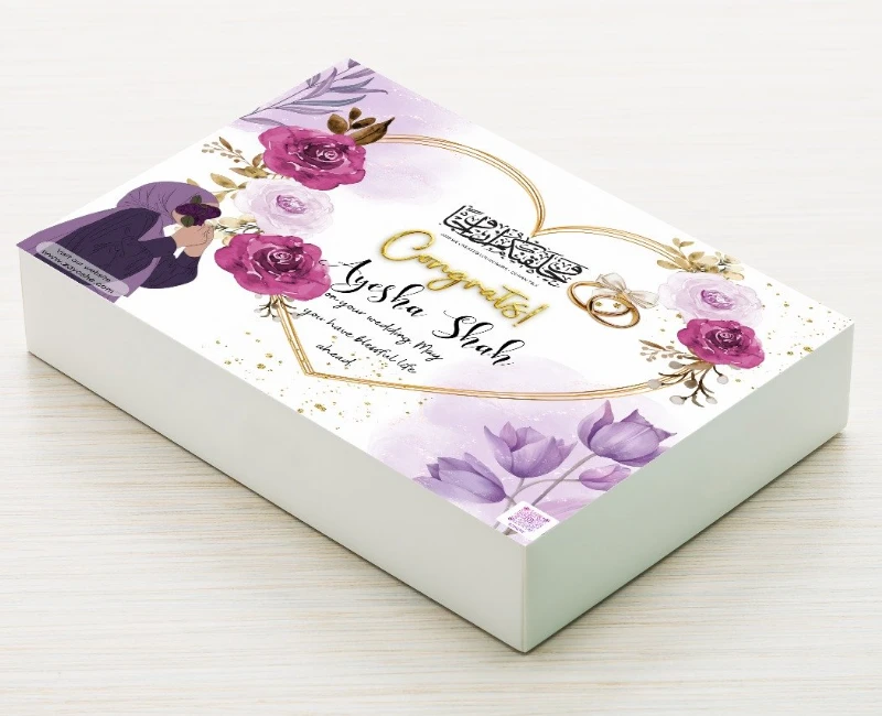 Floral Wedding Gift Box - Flowers gift from ZAYOSHE in Maleha Street, Sharjah, UAE
