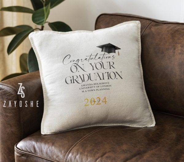 Congratulations On Your Graduation Cushion Gift