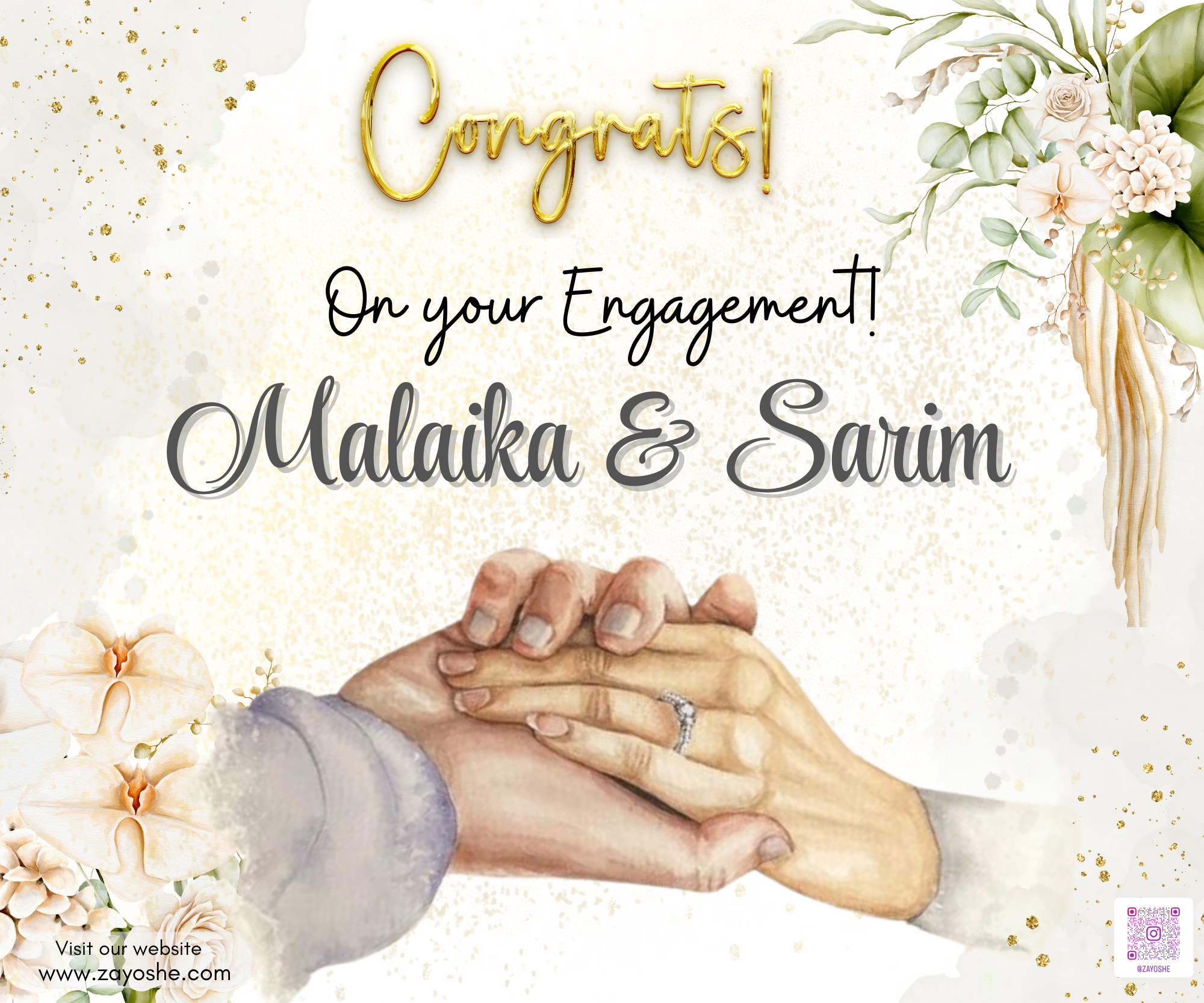 Congrats On Your Engagement Gift - Gift Sets gift from ZAYOSHE in Maleha Street, Sharjah, UAE - image 3