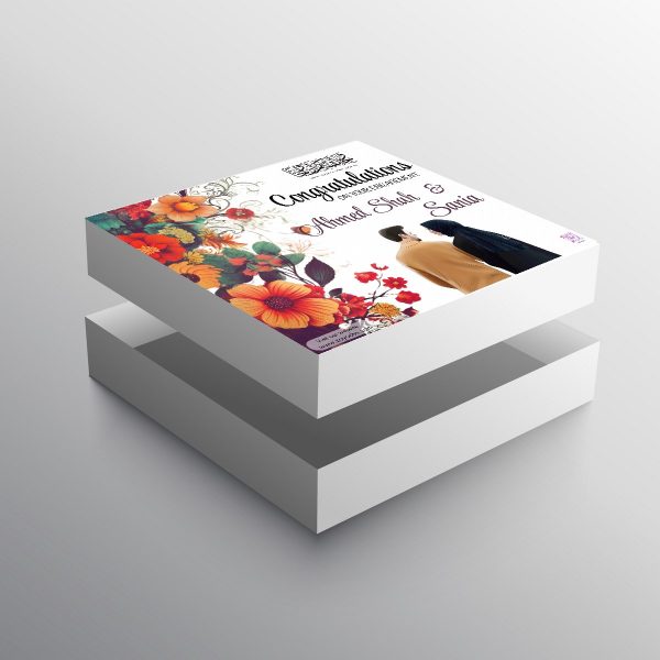 Couple Personalised Engagement Gift Box