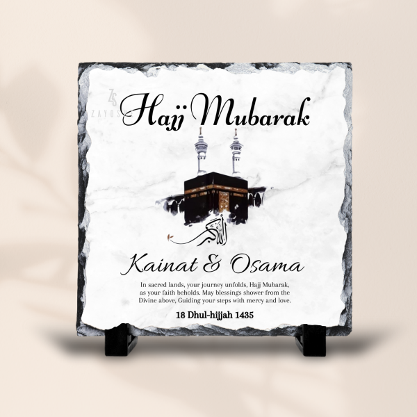 Personalized Rock Slate