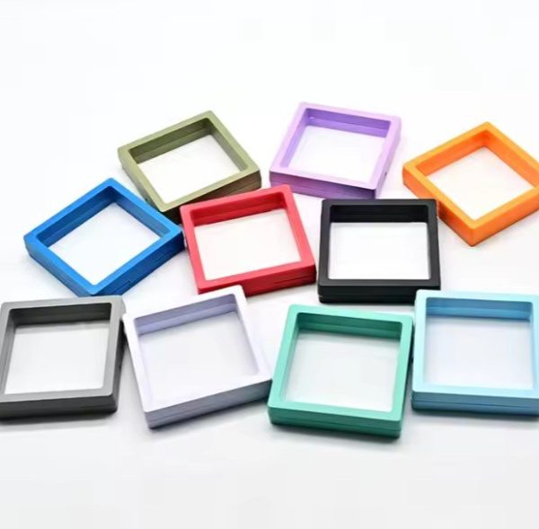 Custom 3d Square Floating Display Frame - Set of 4