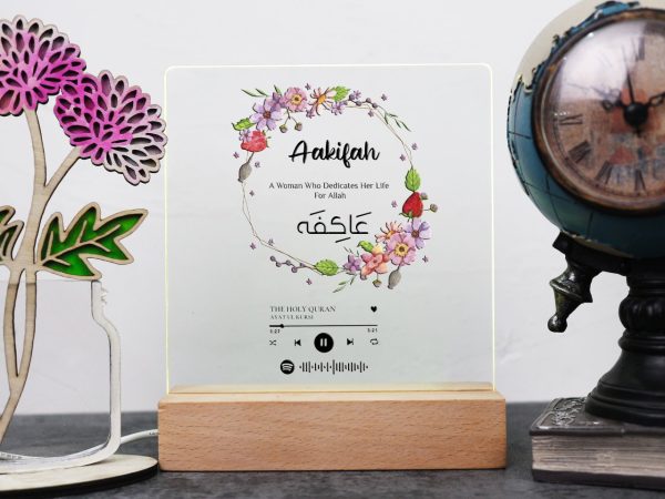 Custom Baby Name Night Light Lamp