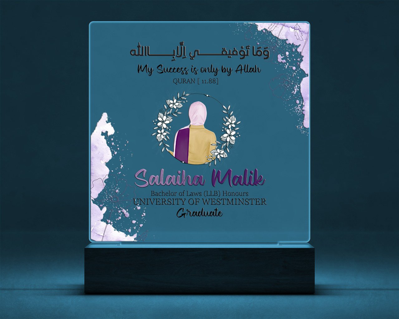 Custom Graduation Gift Night Lamp - Gifts gift from ZAYOSHE in Maleha Street, Sharjah, UAE - image 2