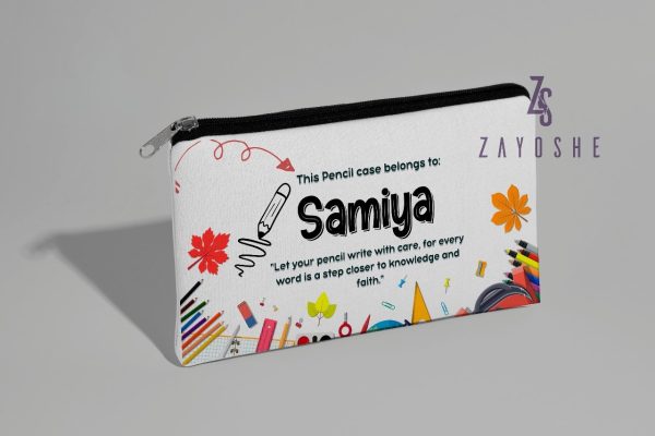 Custom Name Pencil Case