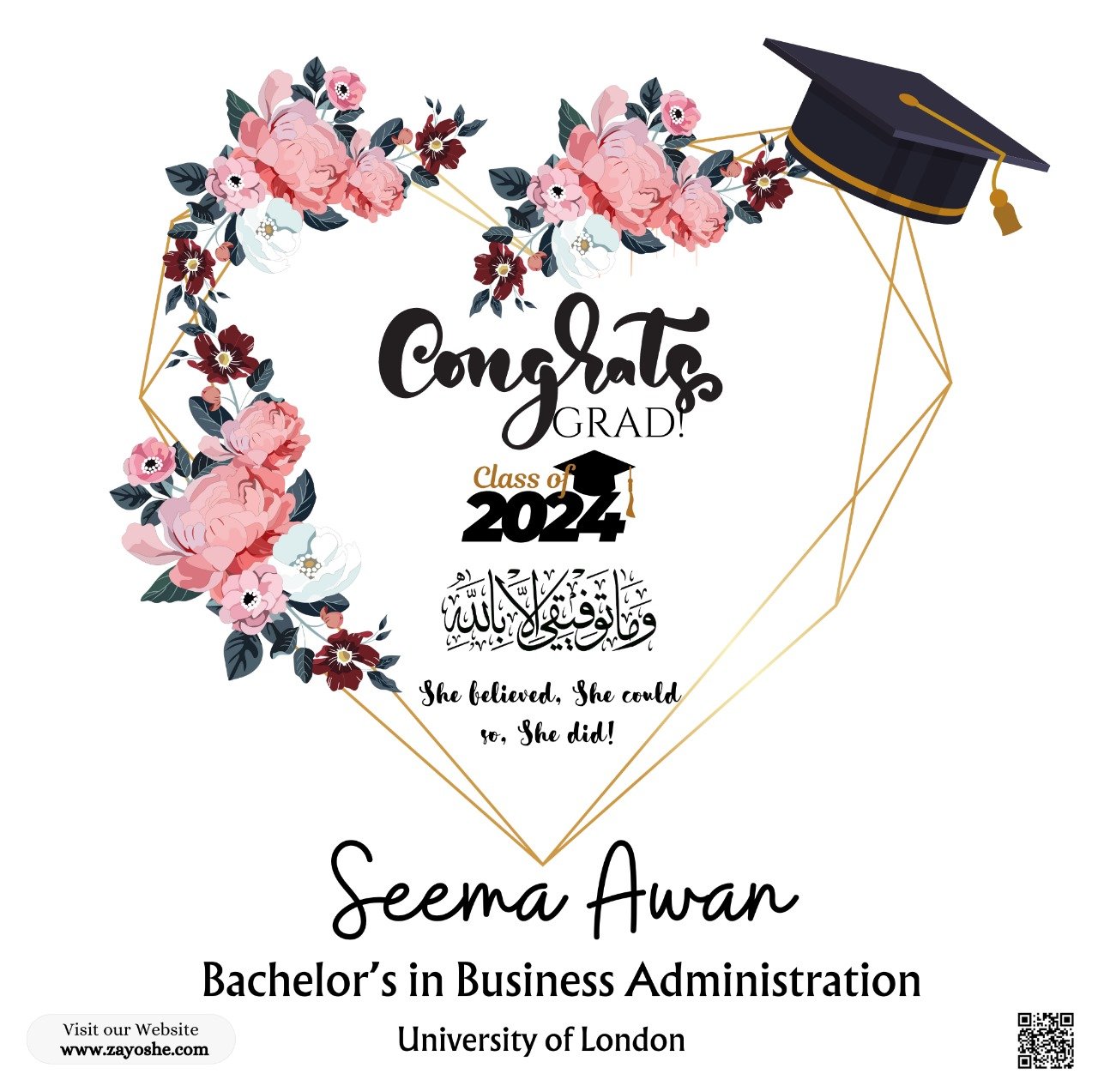 Customized Graduation Gift Box - Gift Sets gift from ZAYOSHE in Maleha Street, Sharjah, UAE - image 3