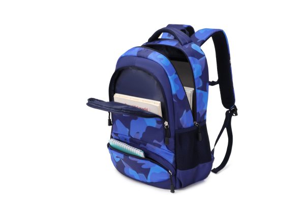 Deep Blue School Bag Set