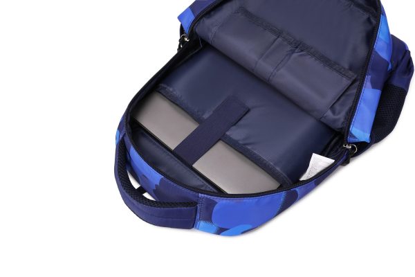 Deep Blue School Bag Set