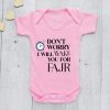 "Don't Worry I Will Wake You For Fajr" Baby Romper