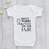 "Don't Worry I Will Wake You For Fajr" Baby Romper