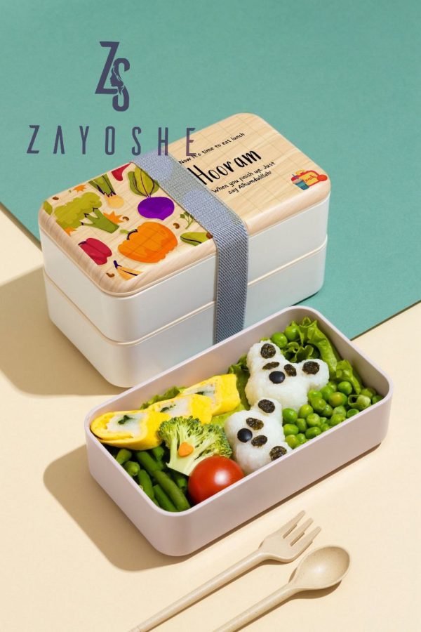 Double-Layer-Customized-Lunch-Box-For-Kids1 Customized Name Lunch Box For Kids