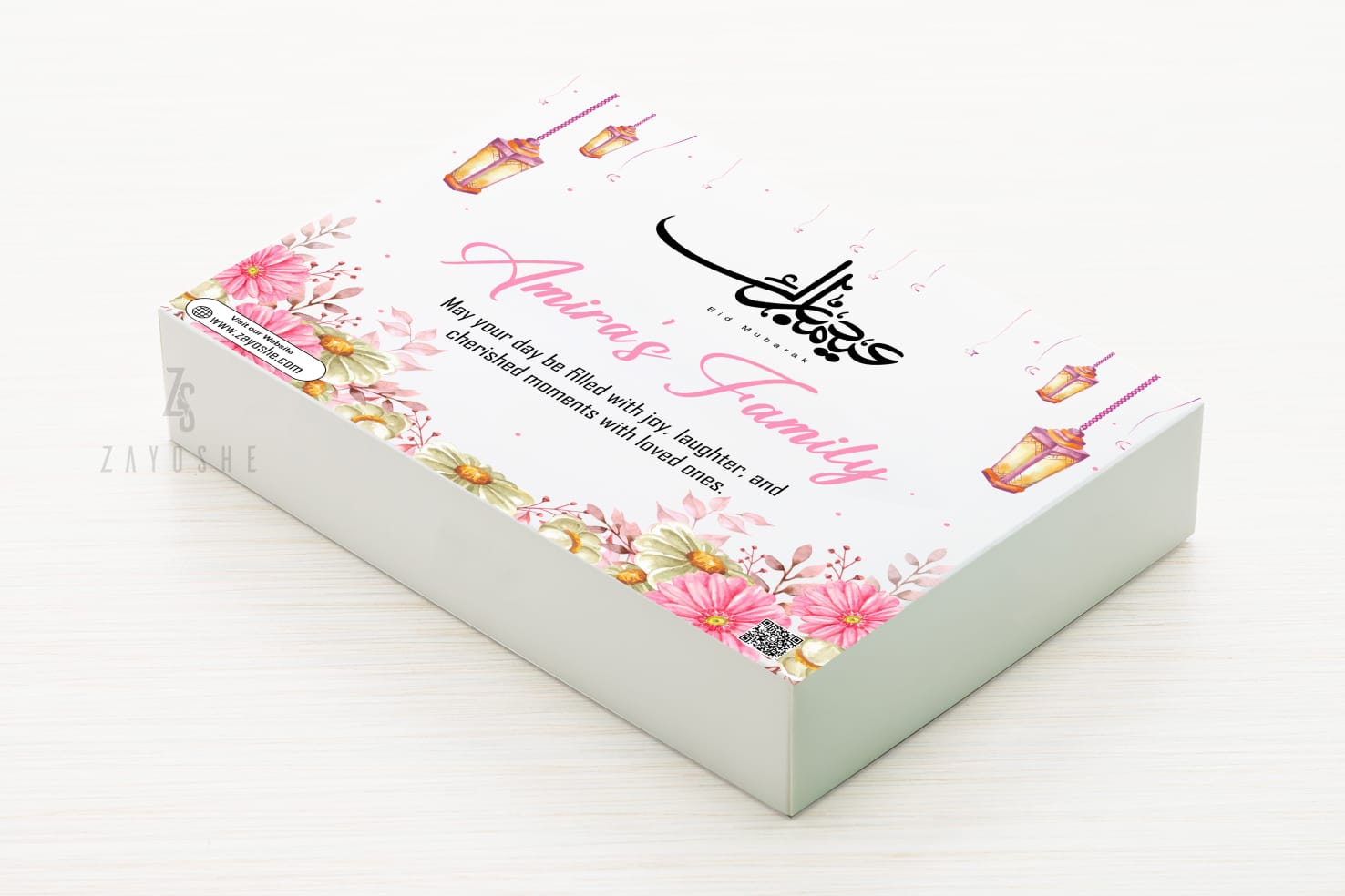 Personalized Eid Mubarak Family Gift Box in Sharjah