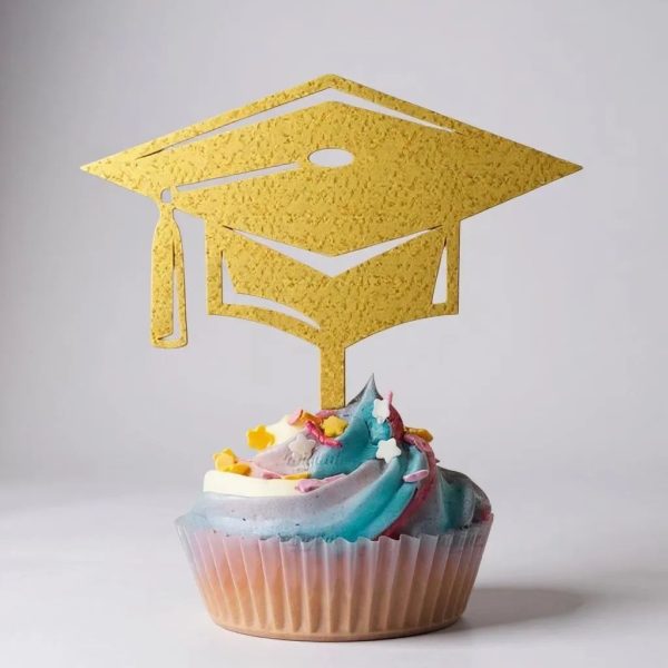 Elegant Acrylic Graduation Topper – Congrats Grad