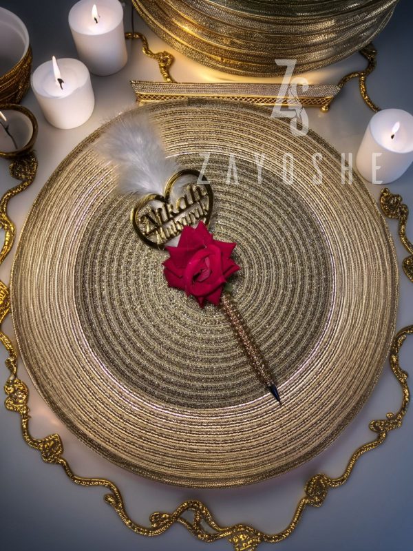 Elegant Customized Nikkah Pen for Weddings