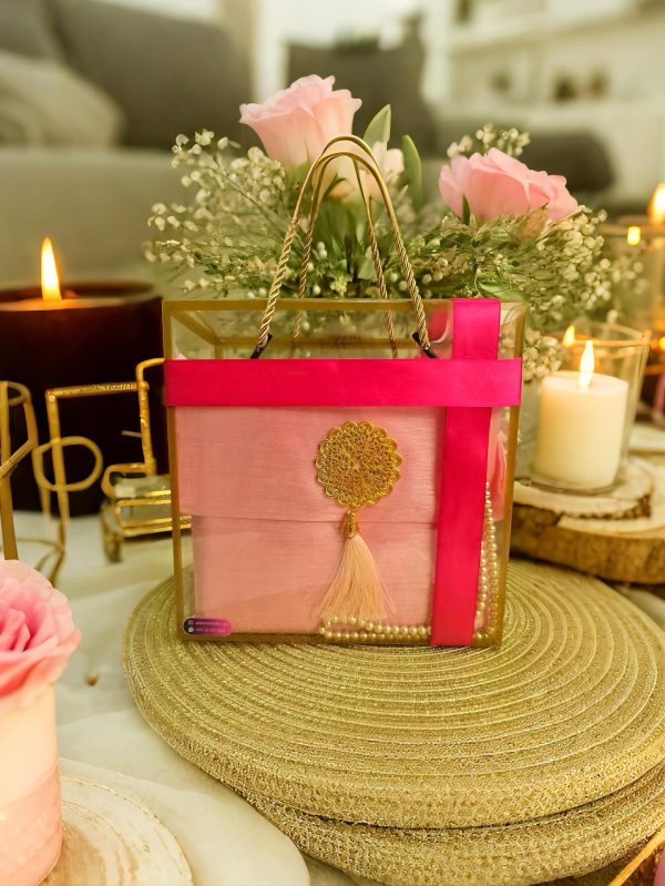 Elegant Islamic Gift Hamper - Dark Pink