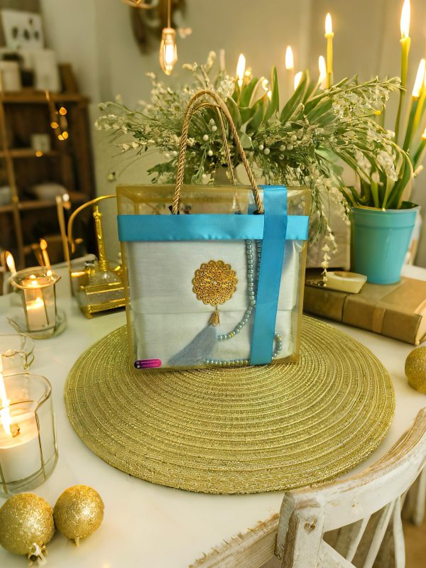 Elegant Islamic Gift Hamper - Light Blue