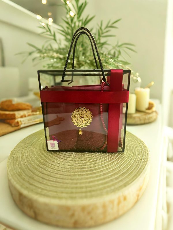 Elegant Islamic Gift Hamper - Red