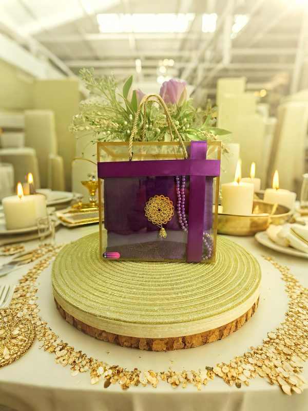 Elegant Islamic Gift Hamper - Purple