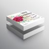 empty box realistic design mock-up Engagement Gift Box for Couple