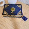 Exclusive Islamic Gift Set with Rainbow Quran For Her - Blue