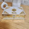 Exclusive Islamic Gift Set with Rainbow Quran For Him - White