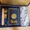 Exclusive Islamic Gift Set with Rainbow Quran For Him - Blue