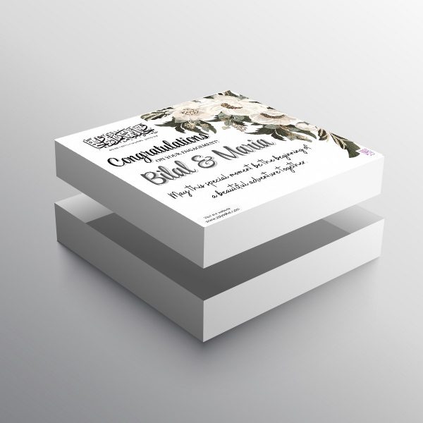 Floral Engagement Gift Box