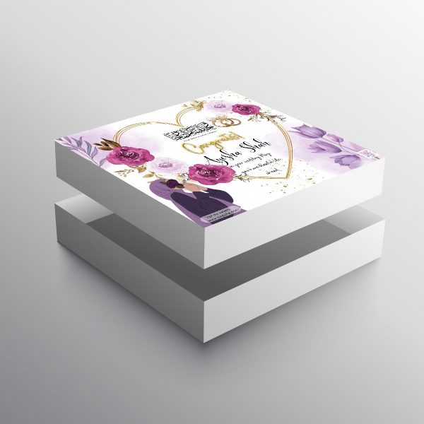 Floral Wedding Gift Box