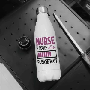Future Nurse Stainless Steel Water Bottle
