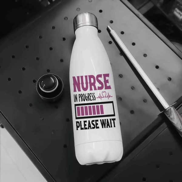 Future Nurse Stainless Steel Water Bottle