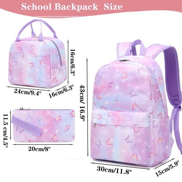 Girls-School-Backpacks-for-Elementary-1 Girls School Bag Pack Set