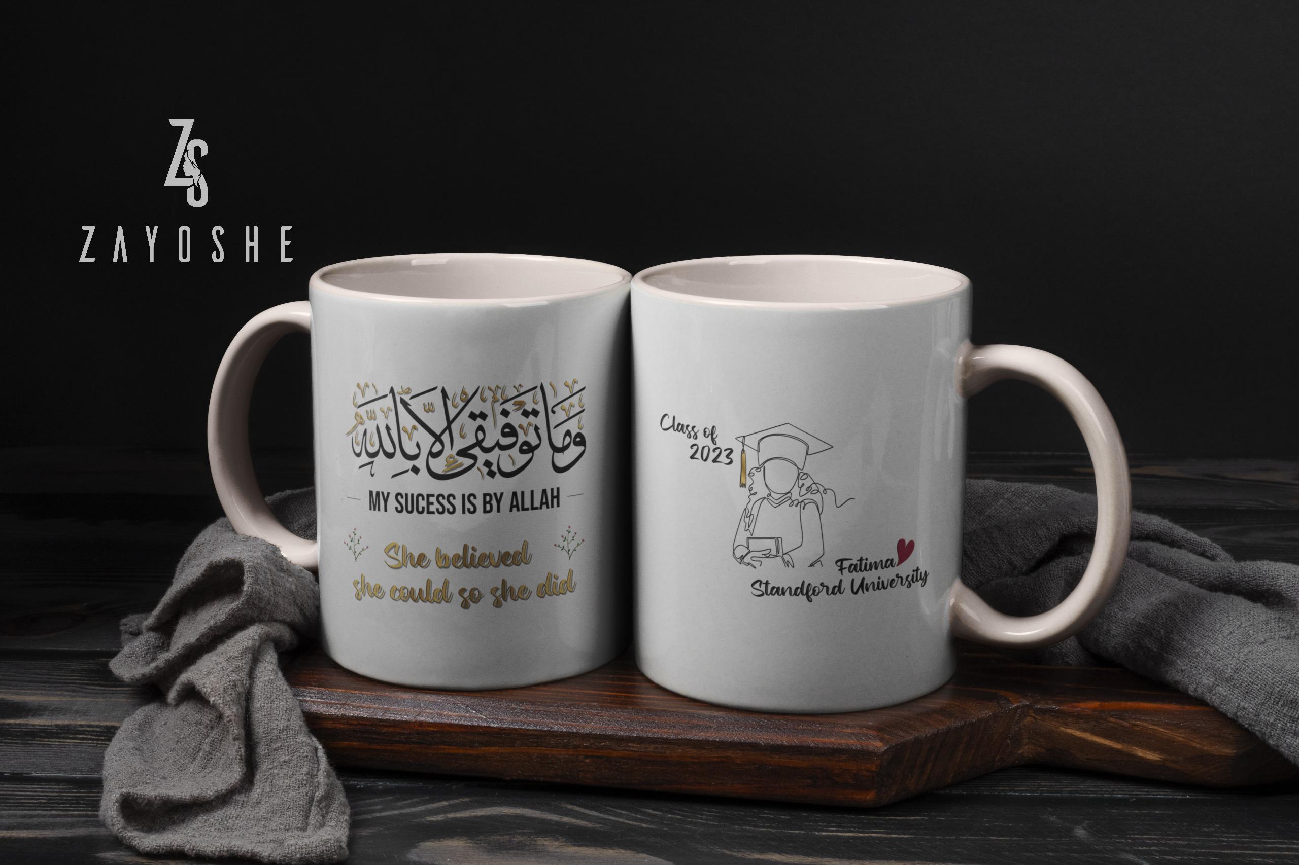 Graduation Coffee Mug Gift for Graduation - Drinkware gift from ZAYOSHE in Maleha Street, Sharjah, UAE