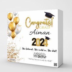 Congrats Grad Personalized Gift Box