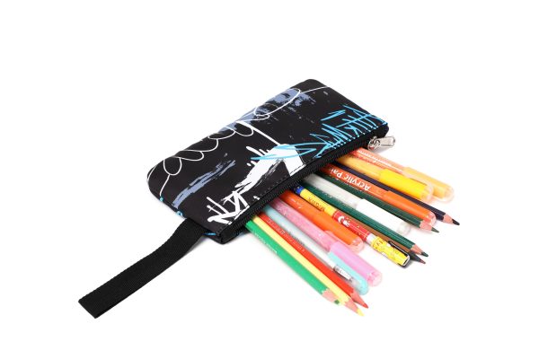 Graffiti Black School Bag Set
