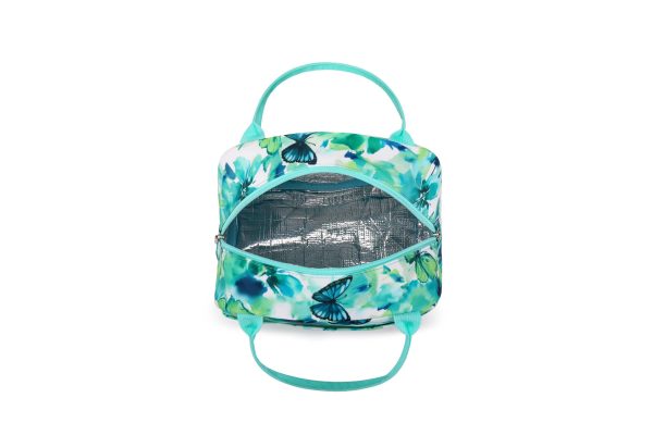 Green Butterfly School Bag Set