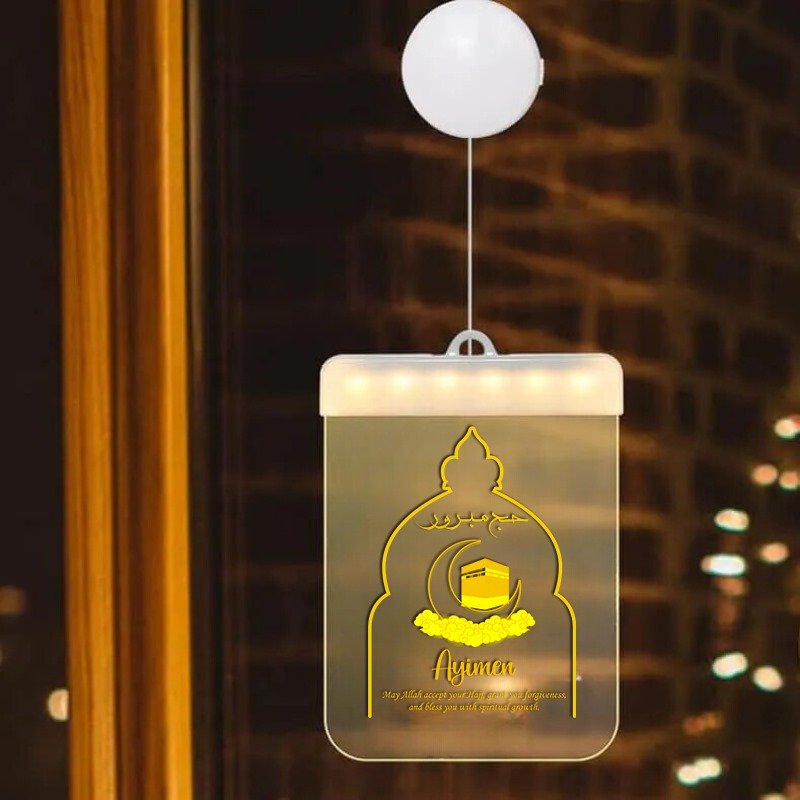 Hajj Mubarak Kabba Lantern LED Light Gift Hamper - Gift Sets gift from ZAYOSHE in Maleha Street, Sharjah, UAE - image 2