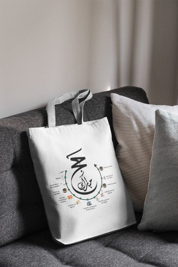 Hajj-Mubarak-Tote-Bag-1 Hajj Mubarak Tote Bag