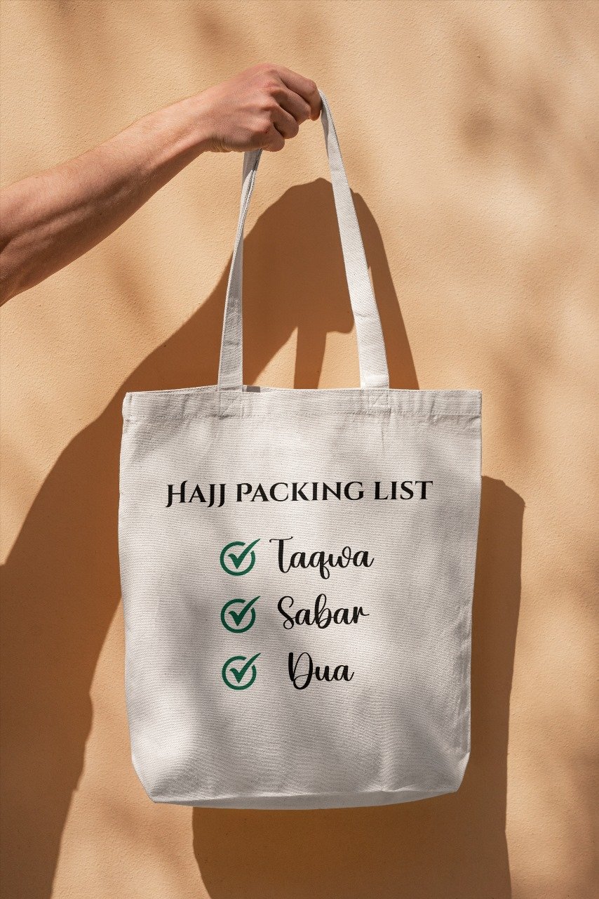 Hajj Return Tote Bag - Gifts gift from ZAYOSHE in Maleha Street, Sharjah, UAE - image 2