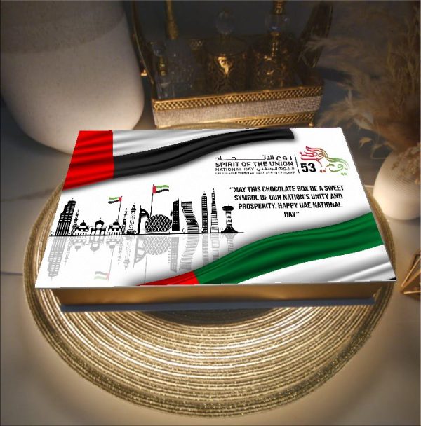 National Day UAE Chocolate Box