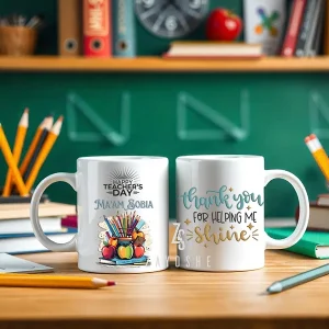 Happy Teacher's Day Personalized Mug