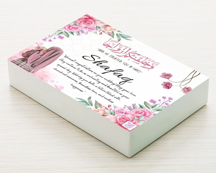 Happy Wedding Box Personalized in Sharjah
