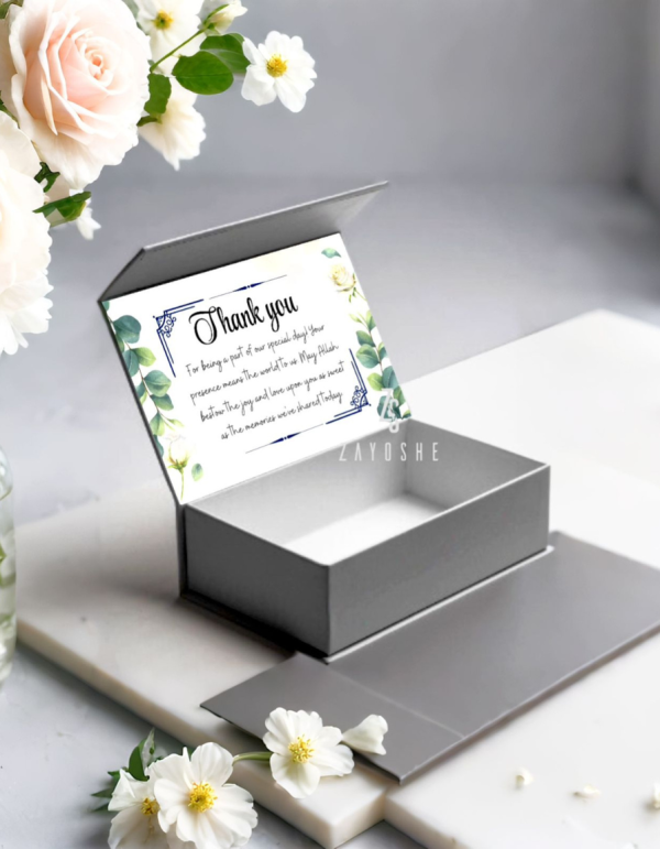Custom Wedding Favor Gift Box