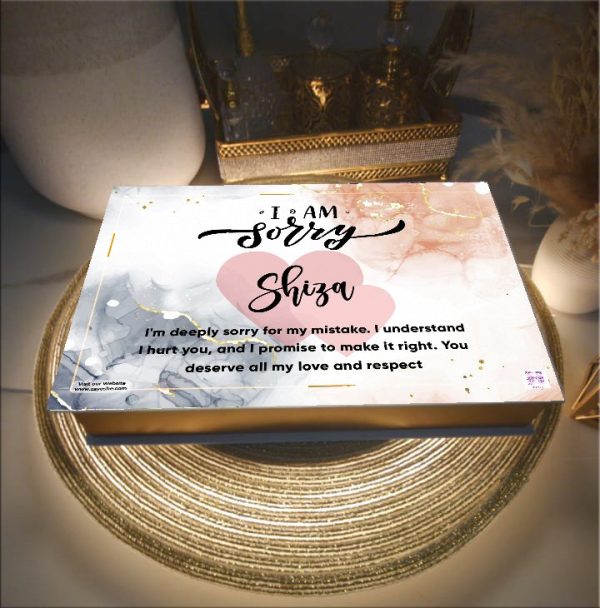 I'm Sorry Chocolate Box