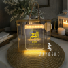 Personalized Hajj Mubarak Lantern LED Light Gift Hamper